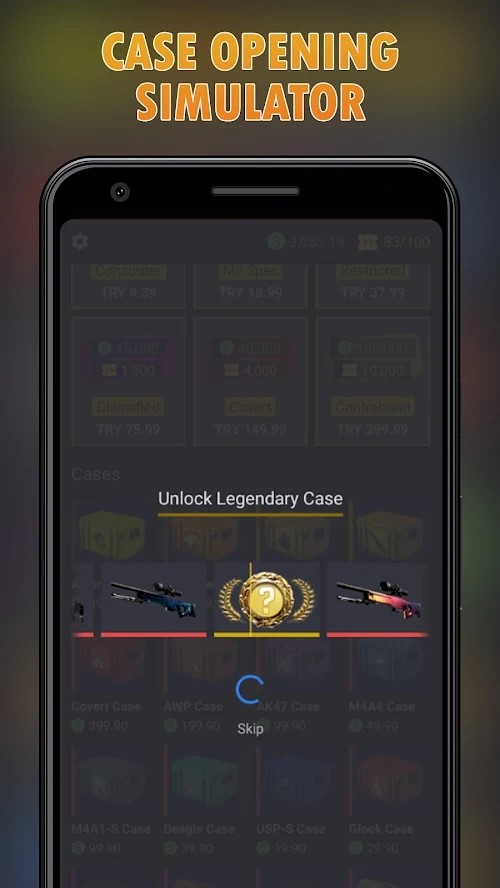 Counter-Strategy - CS GO Simulator & Case Opening(MOD) screenshot image 4_Popularmodapk.com