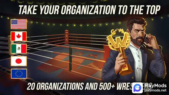 Wrestling GM<span>(No Ads)</span> screenshot image 2_Popularmodapk.com