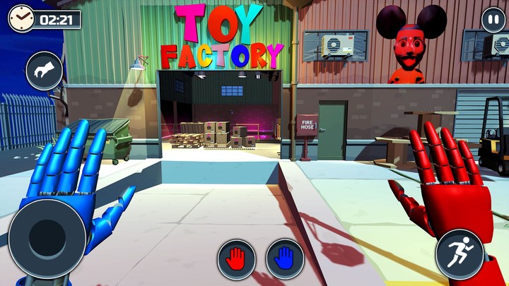 Blue Monster Scary Toy Factory screenshot image 5_Popularmodapk.com