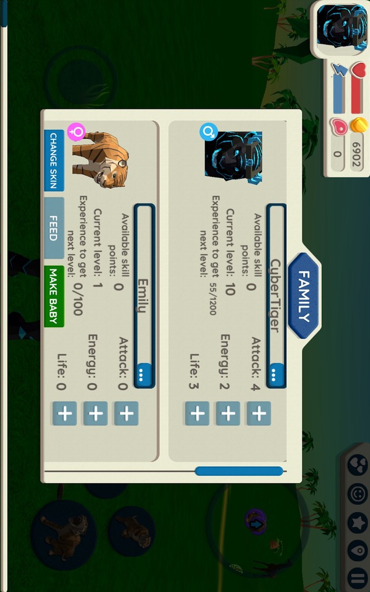 Tiger Simulator 3D(Mod) screenshot image 3_Popularmodapk.com