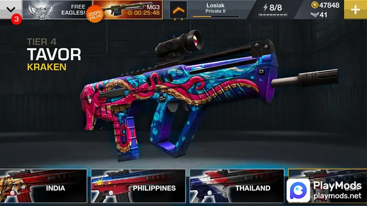 Major GUN(Unlimited Currency) screenshot image 5_Popularmodapk.com