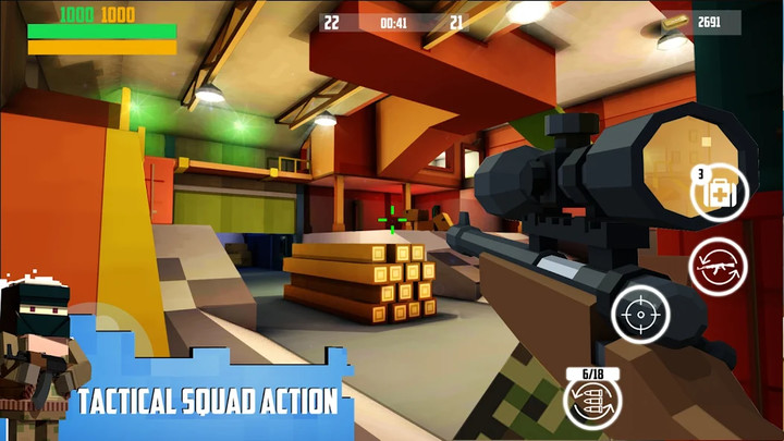 Block Gun: FPS PvP War - Online Gun Shooting Games<span>(mod)</span> screenshot image 4_Popularmodapk.com