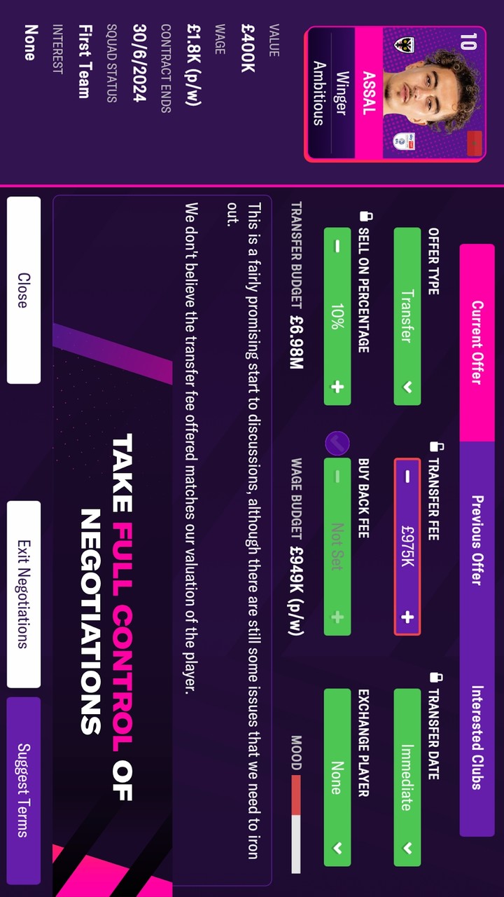 Football Manager 2022 Mobile<span>(Free download)</span> screenshot image 1_Popularmodapk.com