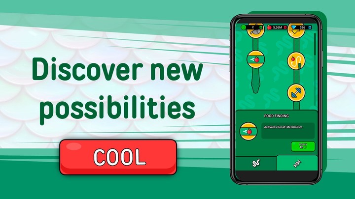 Idle Snakes screenshot image 1_Popularmodapk.com