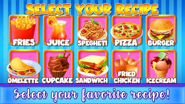 School Toddlers Breakfast Food screenshot image 1_Popularmodapk.com