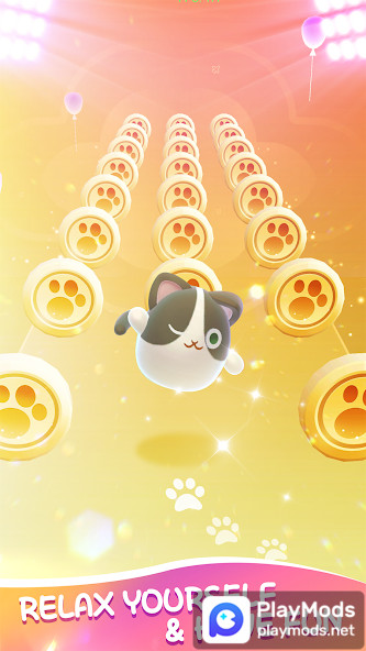 Meow Hop: Cats & Dancing Tiles<span>(No ads)</span> screenshot image 5_Popularmodapk.com