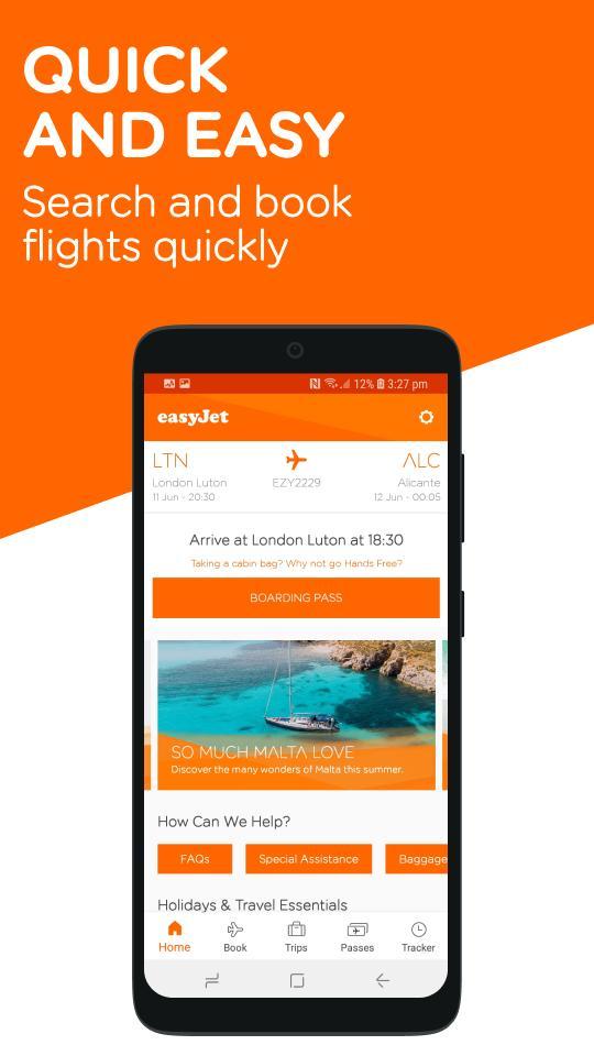 easyJet: Travel App screenshot image 1_Popularmodapk.com