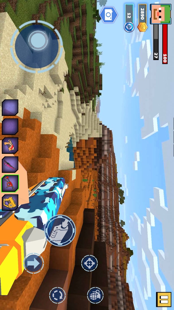 Fire Craft: 3D Pixel World(Unlimited Money) screenshot image 4_Popularmodapk.com