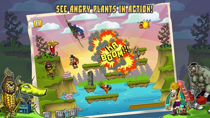Plant Zombies War screenshot image 4_Popularmodapk.com