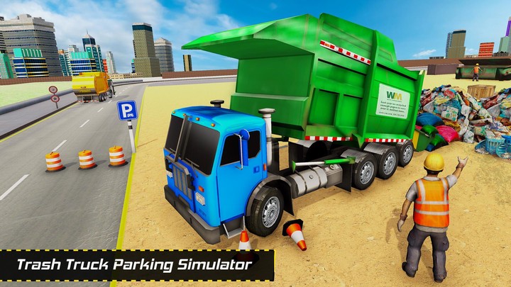 Garbage Truck Parking Games screenshot image 9_Popularmodapk.com