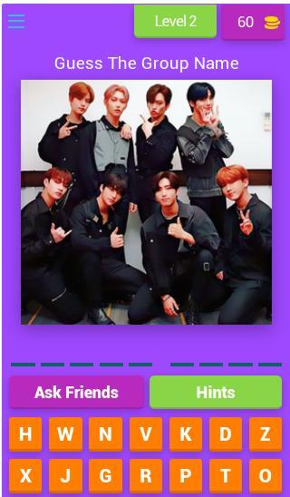 K-Pop Boy Bands Quiz screenshot image 4_Popularmodapk.com