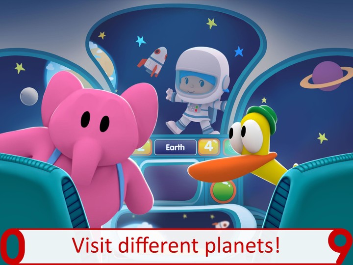 Pocoyo 1,2,3 Space Adventure screenshot image 19_Popularmodapk.com