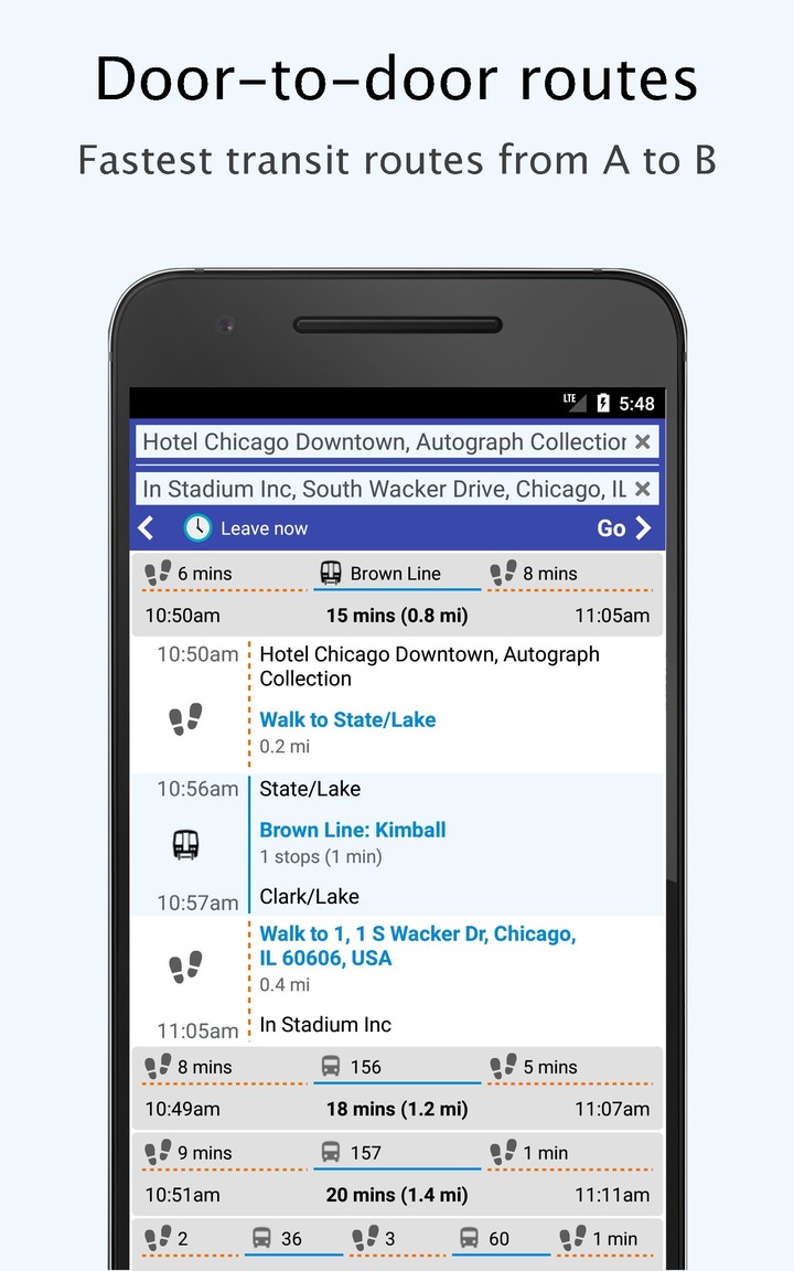 Chicago Transit: CTA RTA screenshot image 2_Popularmodapk.com
