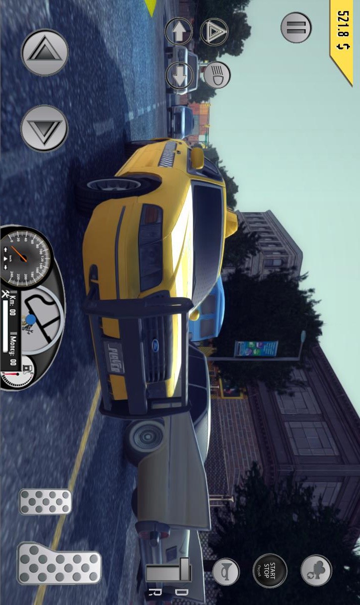 Taxi driver simulator(Large gold coins) screenshot image 18_Popularmodapk.com