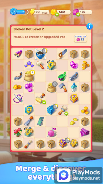 Merge Decor: Dream Home Design<span>(Unlimited money)</span> screenshot image 2_Popularmodapk.com