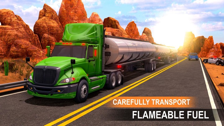 Oil Truck Parking Driving Game screenshot image 5_Popularmodapk.com