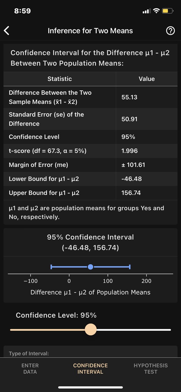 Art of Stat: Inference screenshot image 10_Popularmodapk.com