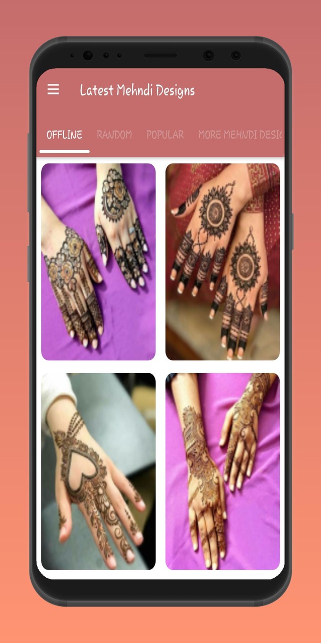 Mehndi Design - Easy Simple screenshot image 1_Popularmodapk.com