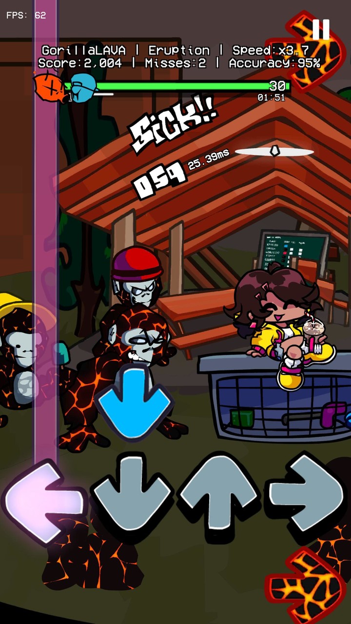 FNF Gorrilla Tag Night Battle screenshot image 2_Popularmodapk.com