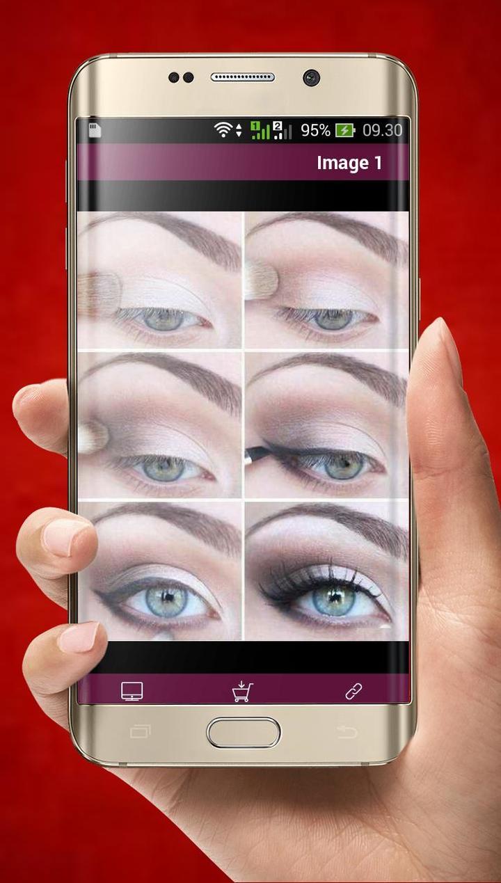Eye MakeUp Tutorial Ideas screenshot image 1_Popularmodapk.com