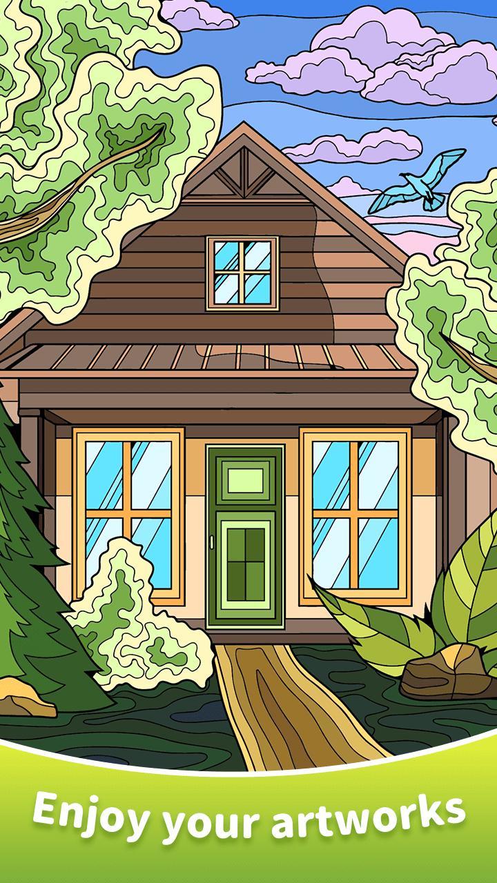 Color Art Paint by Number Game screenshot image 2_Popularmodapk.com