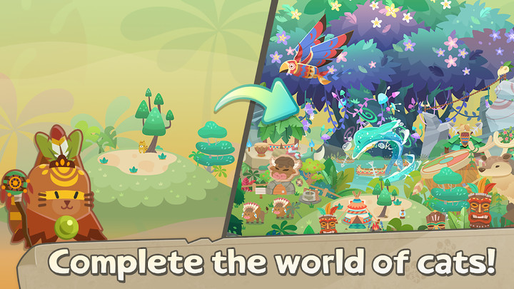 Solitaire Cat Islands-TriPeaks screenshot image 3_Popularmodapk.com