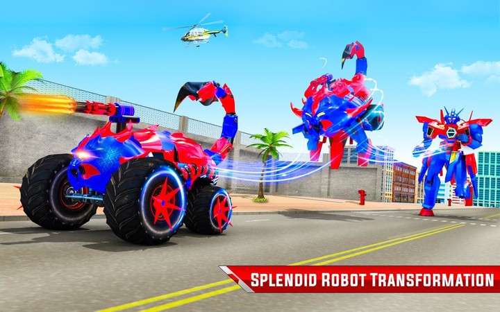 Scorpion Robot Truck Transform screenshot image 25_Popularmodapk.com