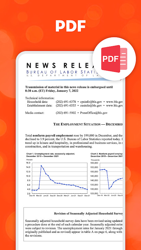 PDF reader - pdf, word, excel screenshot image 5_Popularmodapk.com