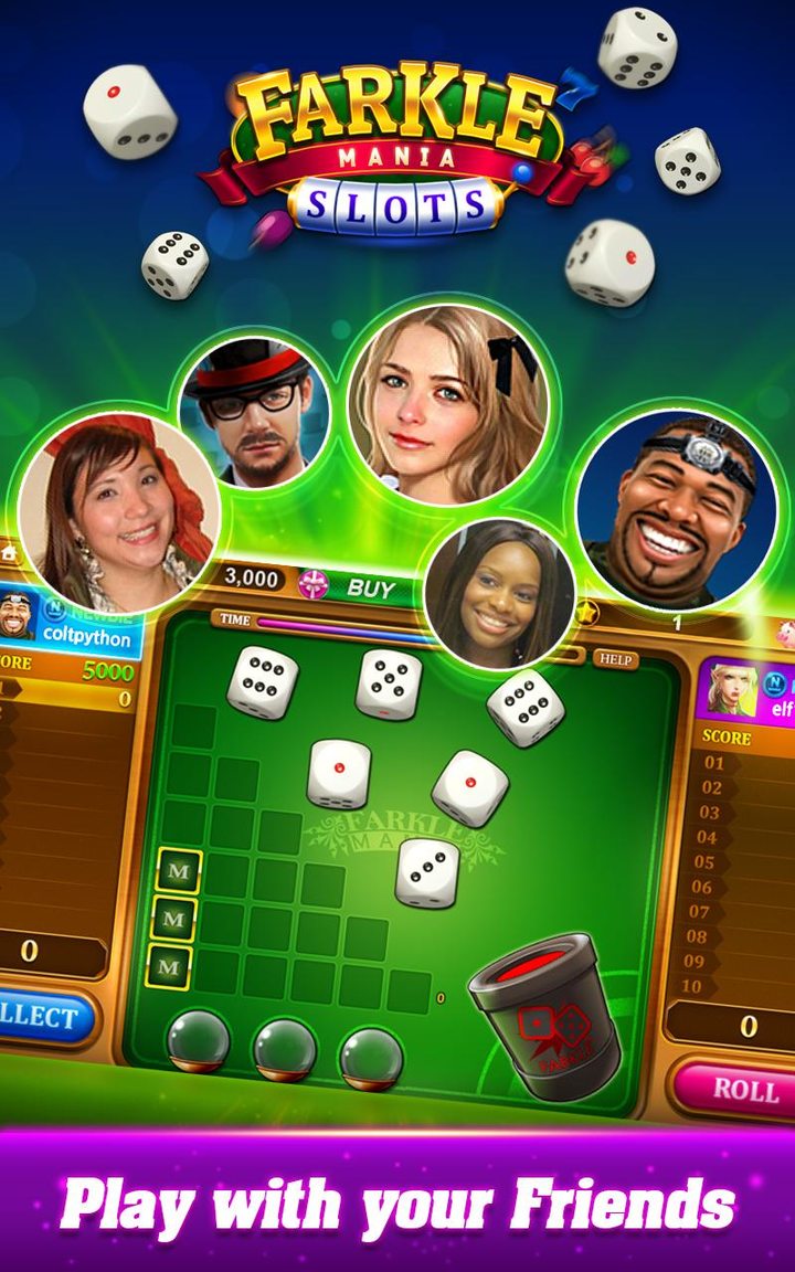 Farkle mania - slots,dice,keno screenshot image 2_Popularmodapk.com