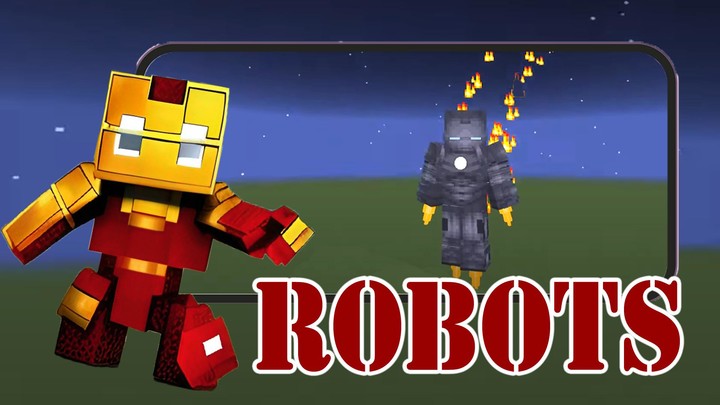 Iron Man Minecraft Mod skin PE screenshot image 5_Popularmodapk.com