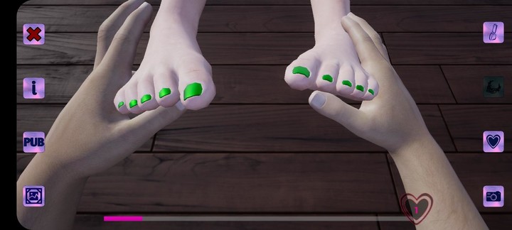 Girlfriend feet screenshot image 2_Popularmodapk.com