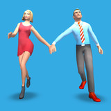 Hold Hands Run1.2_Popularmodapk.com