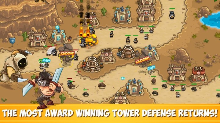 Kingdom Rush Frontiers TD screenshot image 1_Popularmodapk.com