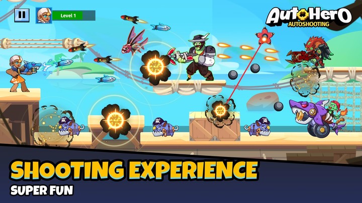 Auto Hero: Auto-shooting game screenshot image 2_Popularmodapk.com