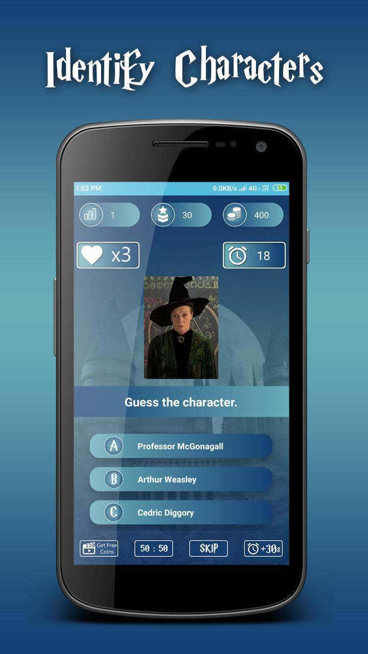 Harry : The Wizard Quiz Game screenshot image 2_Popularmodapk.com