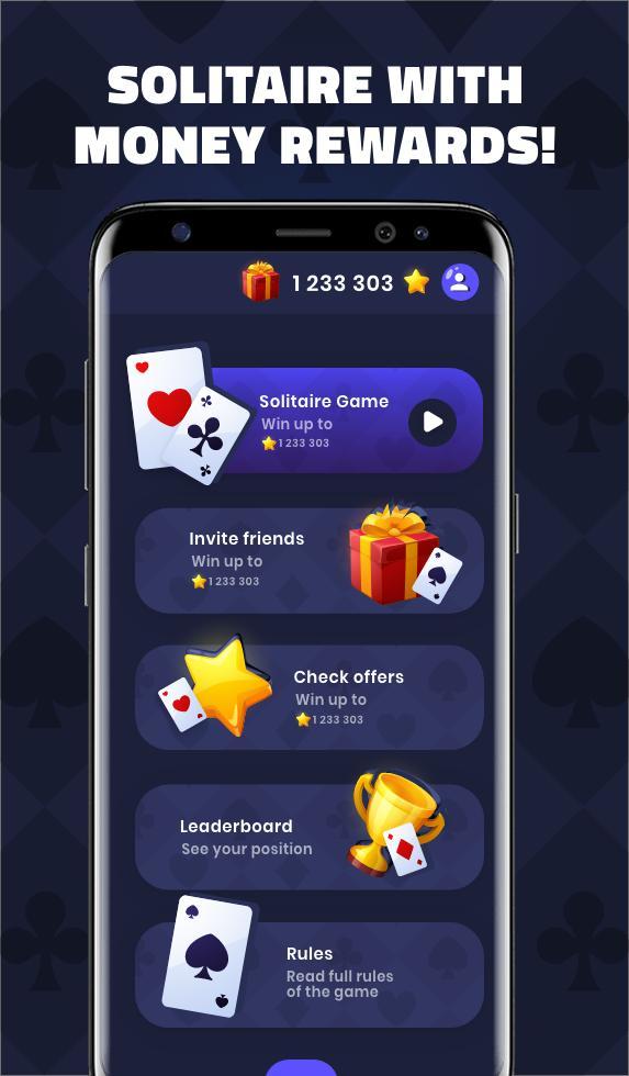 Earn money - Givvy Solitaire screenshot image 5_Popularmodapk.com