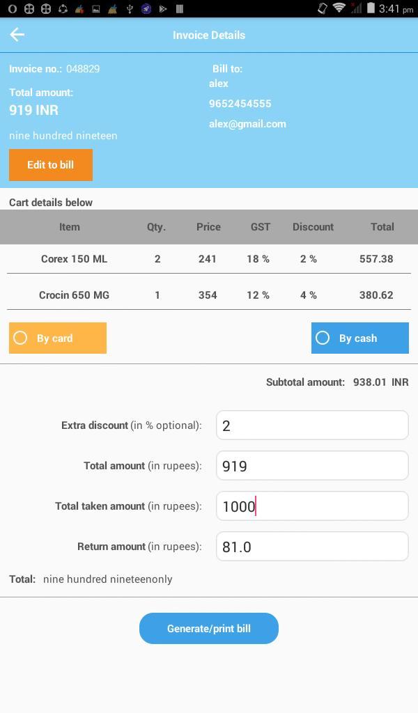 Pharmacy and medical  billing  free version screenshot image 6_Popularmodapk.com
