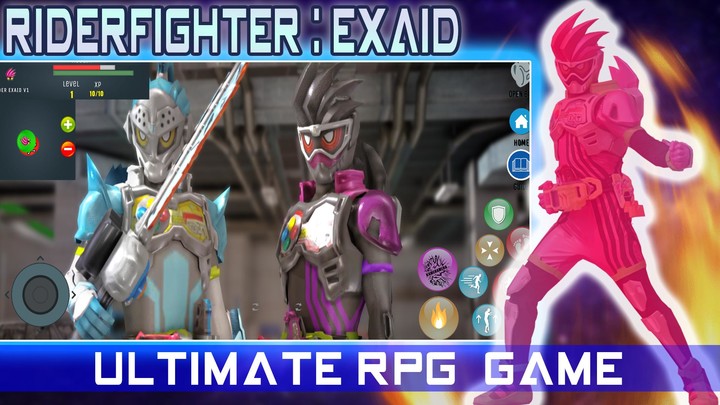 RiderFighter Ex-Aid Henshin screenshot image 5_Popularmodapk.com