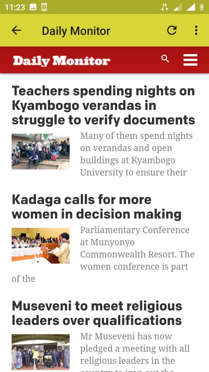 Uganda Newspapers screenshot image 4_Popularmodapk.com