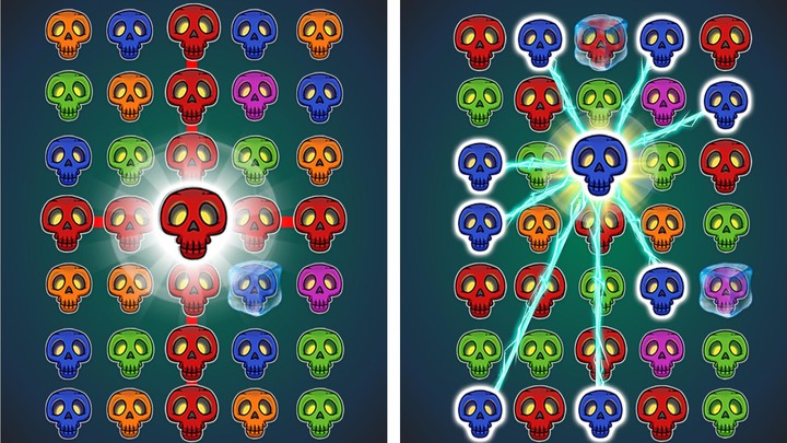 Spooky Match 3 Halloween Games screenshot image 3_Popularmodapk.com