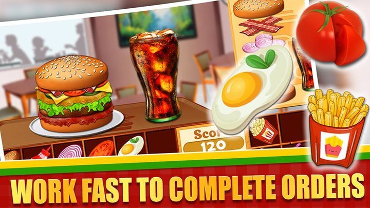 Fast Food  Cooking and Restaurant Game screenshot image 3_Popularmodapk.com