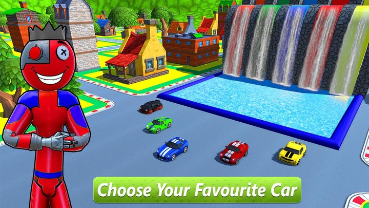 Blue Monster Rope Game Offline screenshot image 2_Popularmodapk.com