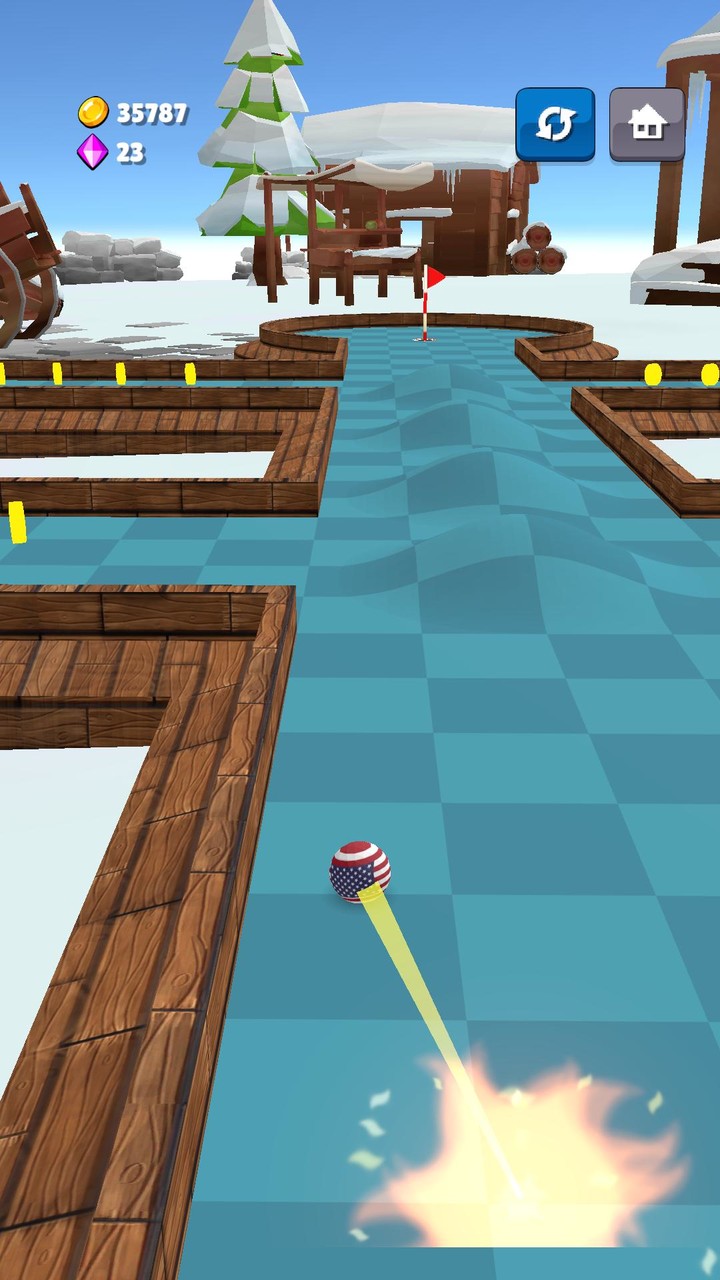 Mini Golf Challenge screenshot image 3_Popularmodapk.com