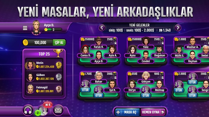 Rakkip Çanak Okey screenshot image 5_Popularmodapk.com