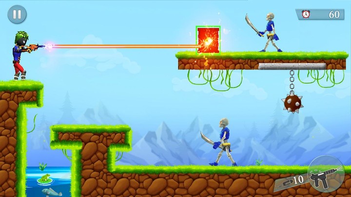 Stickman Shooting Gun Game screenshot image 1_Popularmodapk.com