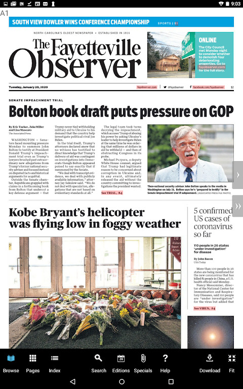 Fayetteville Observer eEdition screenshot image 3_Popularmodapk.com