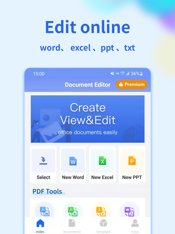 Document Editor:Word,Excel screenshot image 9_Popularmodapk.com