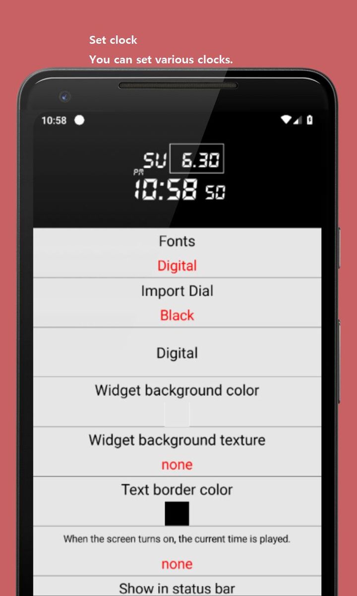 Digital Date seconds time screenshot image 5_Popularmodapk.com