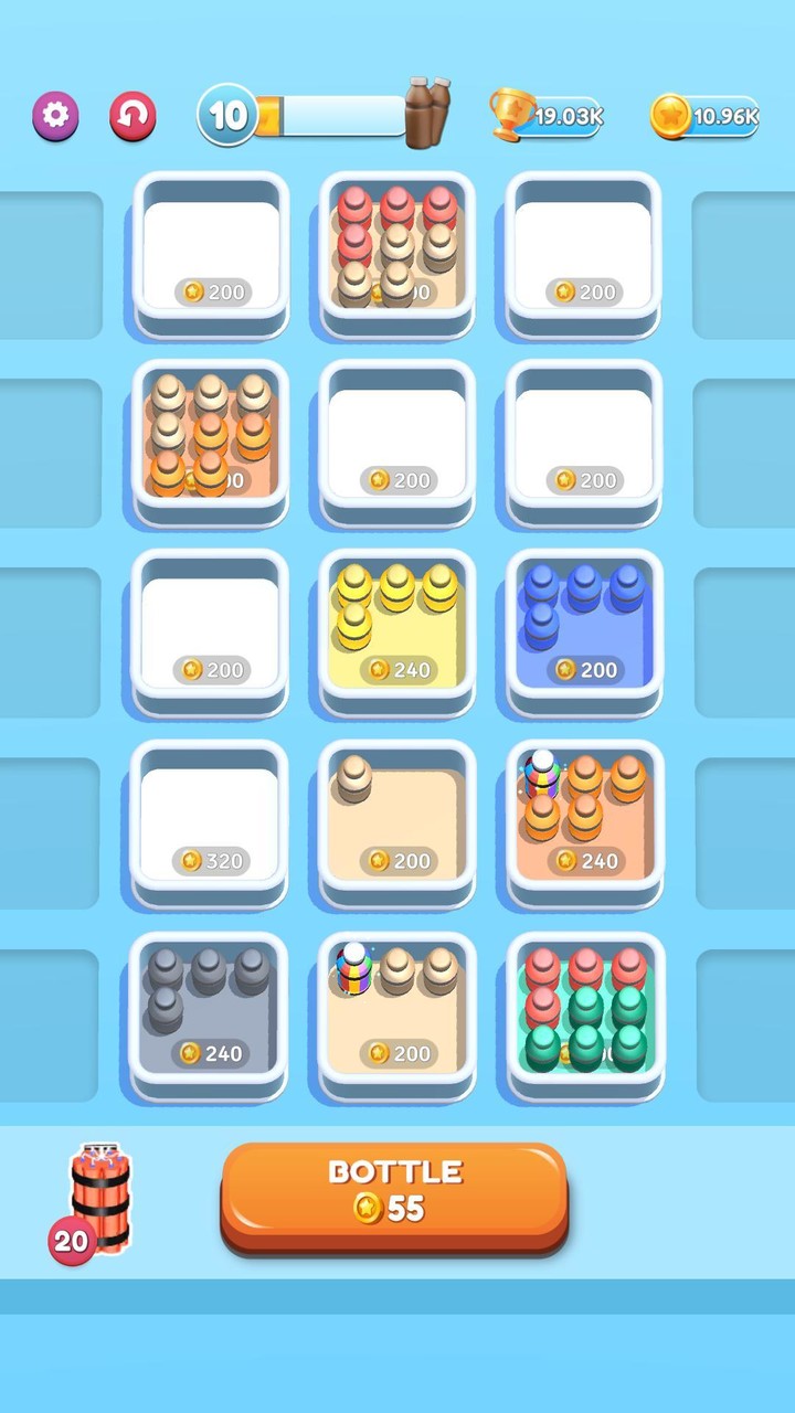 Bottle Sort screenshot image 4_Popularmodapk.com