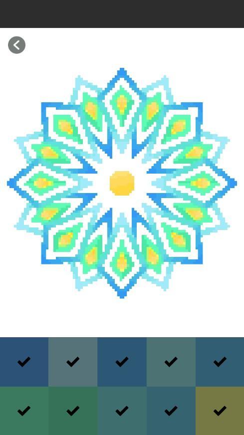 100+ Mandala Color by Number screenshot image 3_Popularmodapk.com